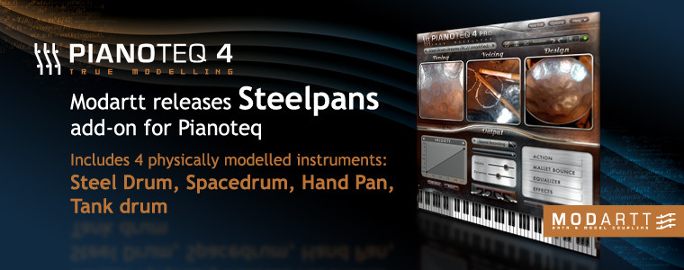 Steelpans add-on released